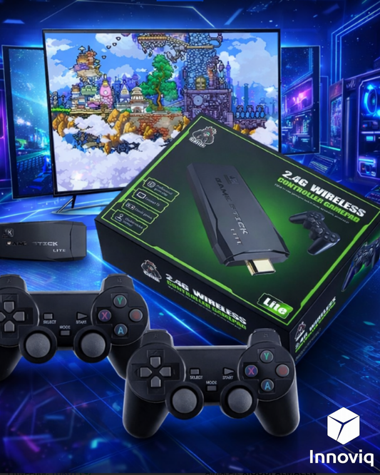 Game Stick Lite - Consola Retro Portátil 4K con +10,000 Juegos